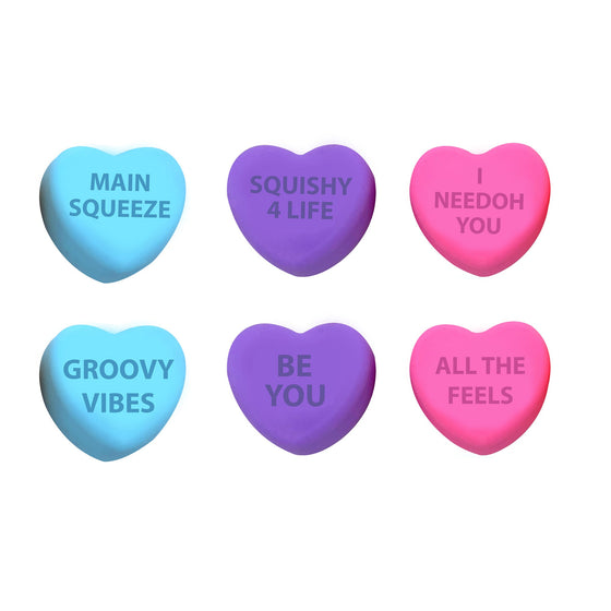 NeeDoh Color Change Squeeze Heart Plus TY59